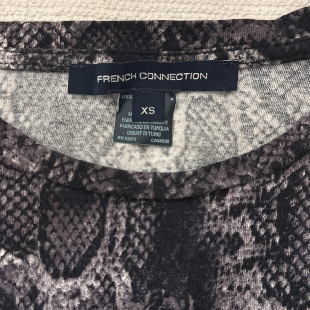 Snake skin pattern t-shirt - size XS - Picture 2 of 2